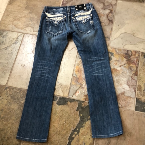 Miss Me Boot Cut Jeans Size 26 - Picture 3 of 13